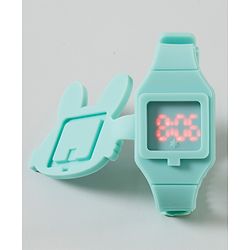 Babyhug Free Size Digital Watch - Green