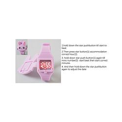 Babyhug Free Size Digital Watch - Green