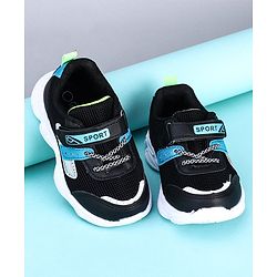 Cute Walk by Babyhug Sports Shoes - Black