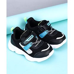 Cute Walk by Babyhug Sports Shoes - Black