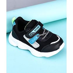 Cute Walk by Babyhug Sports Shoes - Black