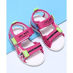 Cute Walk by Babyhug Sandal - Dark Pink
