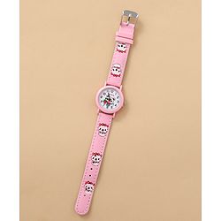 Bayhug Free Size Analog Watch - Pink