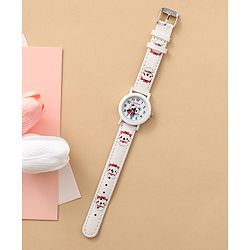 Bayhug Free Size Analog Watch - White