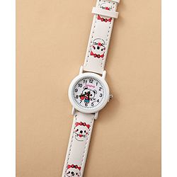 Bayhug Free Size Analog Watch - White