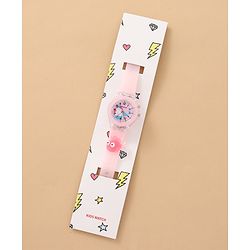 Bayhug Free Size Analog Watch - Pink