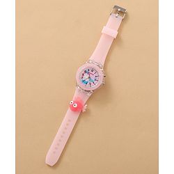 Bayhug Free Size Analog Watch - Pink