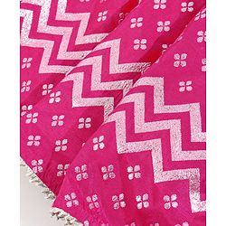 Babyhug Half Sleeves Choli & Lehenga with Dupatta - Pink