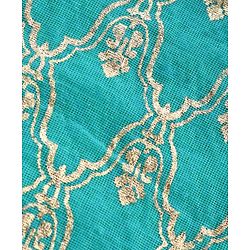 Babyhug Sleeveless Choli & Lehenga With Dupatta - Turquoise Green  Pink