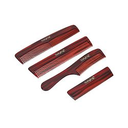 Babyhug Premium Comb Set of 4 - Brown