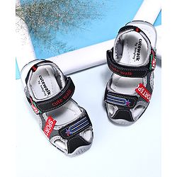 Cute Walk by Babyhug Sandals - Black