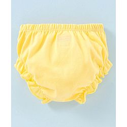 Babyhug 100% Cotton Bloomers Heart Print Pack of 3 - Multicolor