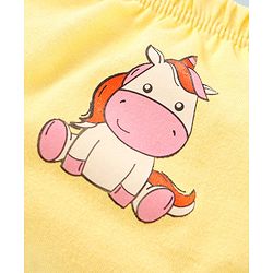 Babyhug 100% Cotton Bloomers Heart Print Pack of 3 - Multicolor