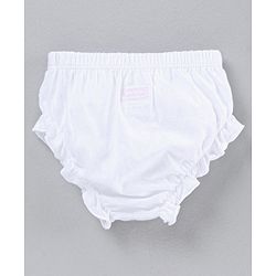 Babyhug 100% Cotton Bloomer Pack of 7 Fruit Graphic - White