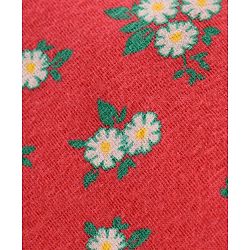 Babyhug Full Length Leggings Pack of 2 - Red Pink