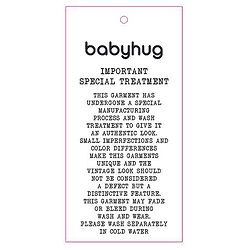 Babyhug Full Sleeves Ombre Dye Sweatshirt - Pink