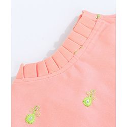 Babyhug Sleeveless Sequined Choli and Ghagra Set with Ruffled Dupatta - Pink