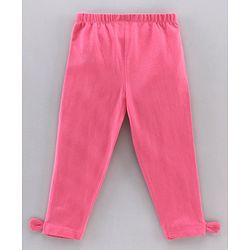 Babyhug Full Sleeves Top & Leggings Minnie Mouse Print - Pink