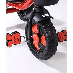 Babyhug Panther Tricycle With Storage Basket - Red