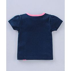 Babyhug Half Sleeves 100 % Cotton Vests Pack of 5 - Mutlicolor