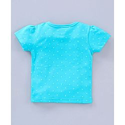 Babyhug Half Sleeves 100 % Cotton Vests Pack of 5 - Mutlicolor