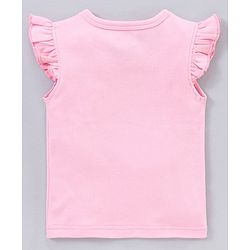 Babyhug 100% Cotton Short Sleeve Vests Strawberry Print Pack of 5 - Blue White Pink
