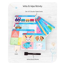 Babyhug Practice Pen Control Activity Sheets - Multicolor