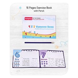 Babyhug My First Number Write N Wipe Activity Cards - Multicolor