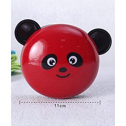 Babyhug Panda Shaped Soap Case - Red & Black