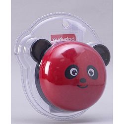 Babyhug Panda Shaped Soap Case - Red & Black