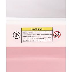 Babyhug Foldable Bathtub with Cushion - Pink