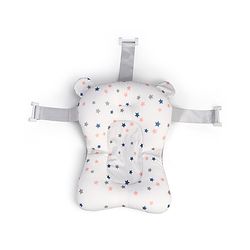 Babyhug Foldable Bathtub with Printed Cushion - Pink
