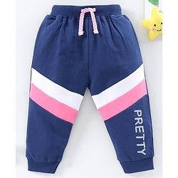 Babyhug Full Length Lounge Pant - Blue