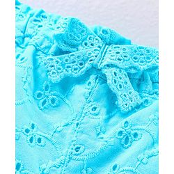 Babyhug Mid Thigh Shorts - Blue