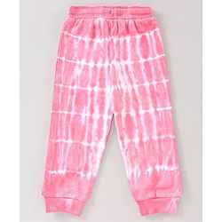 Babyhug Full Sleeves Tee & Lounge Pant Sequinned Unicorn Embroidery - Pink White
