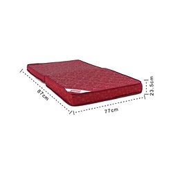 Babyhug Foldable 1 Plus 1 Mattress - Off White