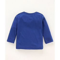 Babyhug Full Sleeves Tee Mickey Mouse - Blue