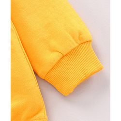 Babyhug Full Sleeves Sweatshirt Space Print Pack of 2 - Yellow Blue