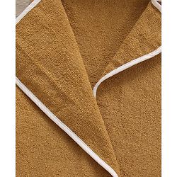 Babyhug Hooded Towel Bear Print - Brown