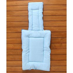 Babyhug Velour Sleeping Bag Teddy Print - Blue