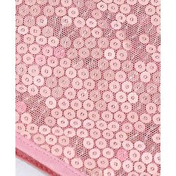 Babyhug Sleeveless Choli & Lehenga With Dupatta - Pink