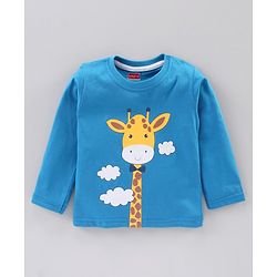 Babyhug Full Sleeves Animal Print Tee Pack of 5 - Multicolor