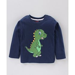 Babyhug Full Sleeves Animal Print Tee Pack of 5 - Multicolor