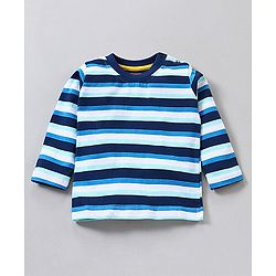 Babyhug Full Sleeves Animal Print Tee Pack of 7 - Multicolor