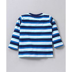 Babyhug Full Sleeves Animal Print Tee Pack of 7 - Multicolor