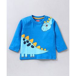 Babyhug Full Sleeves Animal Print Tee Pack of 7 - Multicolor