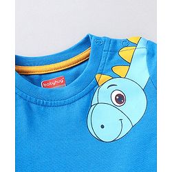 Babyhug Full Sleeves Animal Print Tee Pack of 7 - Multicolor