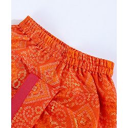 Babyhug Full Sleeves Dhoti & Kurta Set - Red