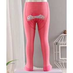 Cute Walk by Babyhug Cotton Antibacterial Footed Tights - Pink