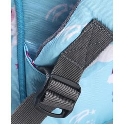 Babyhug Diaper Backpack Unicorn Print - Blue